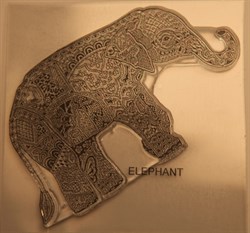 Штамп Слон, силиконовый ("Earth Art International")  - фото 16371