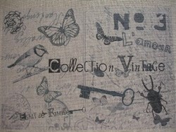 Ткань-купон Vintage натур - фото 18956