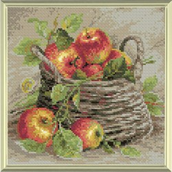 Набор алмазной мозаики Спелые яблоки - фото 29803