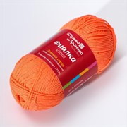 Пряжа "Фиалка", цвет: оранжевый   