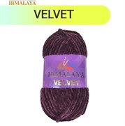Пряжа Himalaya Velvet цвет сливовый