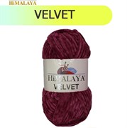Пряжа Himalaya Velvet цвет малиновый