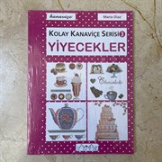 Книга по вышивке с вкуснымм принтами Kolay Kanavice Serisi Турция