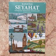 Книга по вышивке Kanavice SEYAHAT manzara modelleri Турция